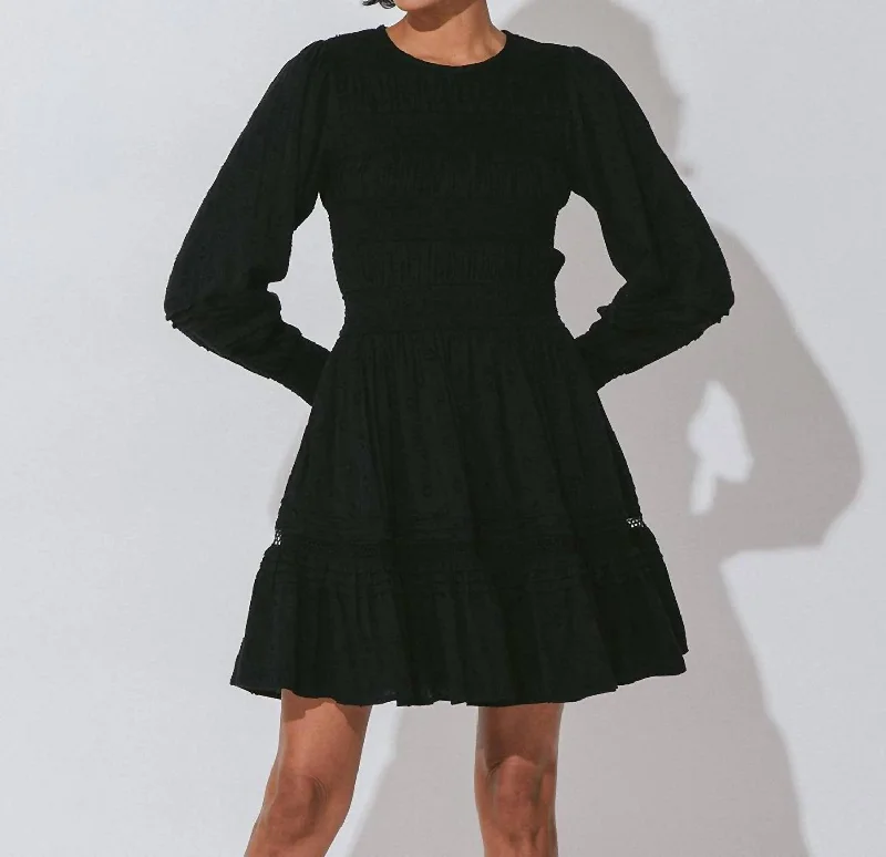 Daniella Mini Dress In Black