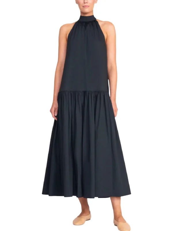 Midi Marlowe Dress In Black