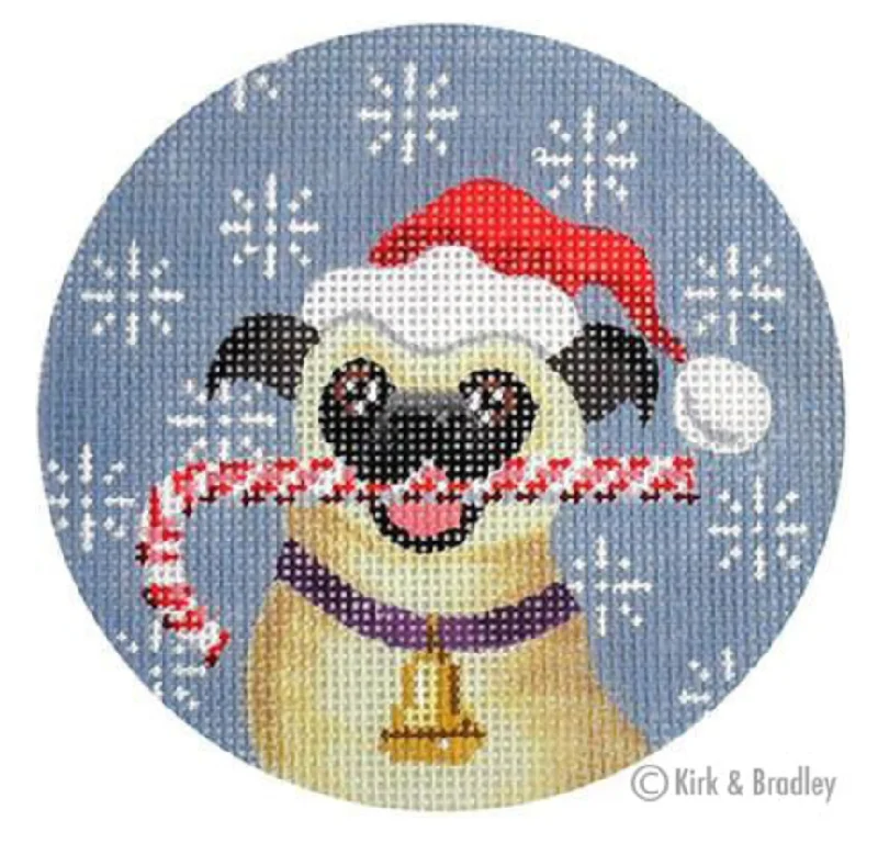 KB245 Christmas Pug