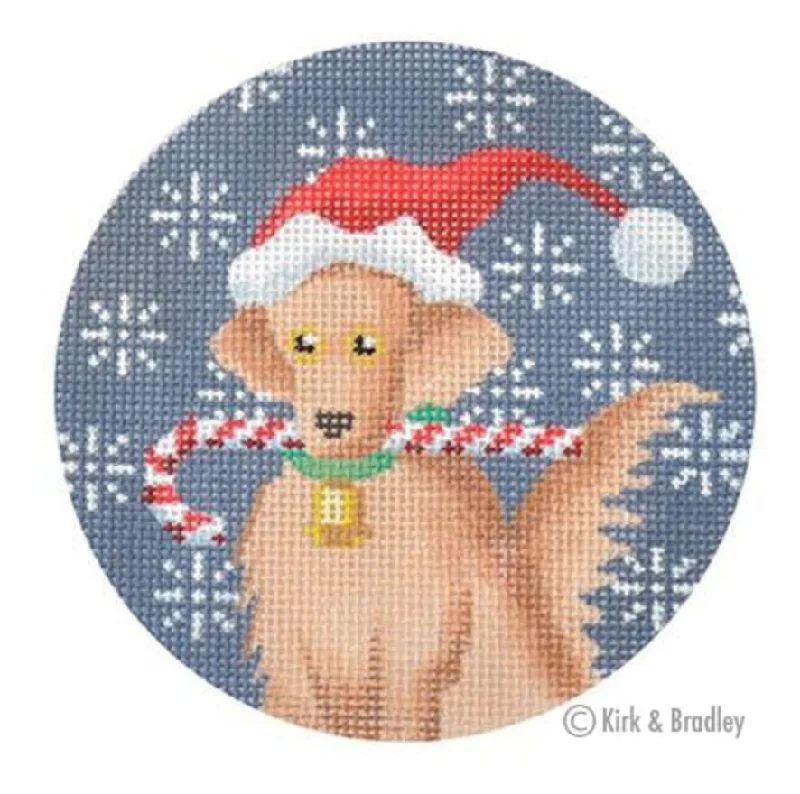 KB279 Christmas Golden Retriever