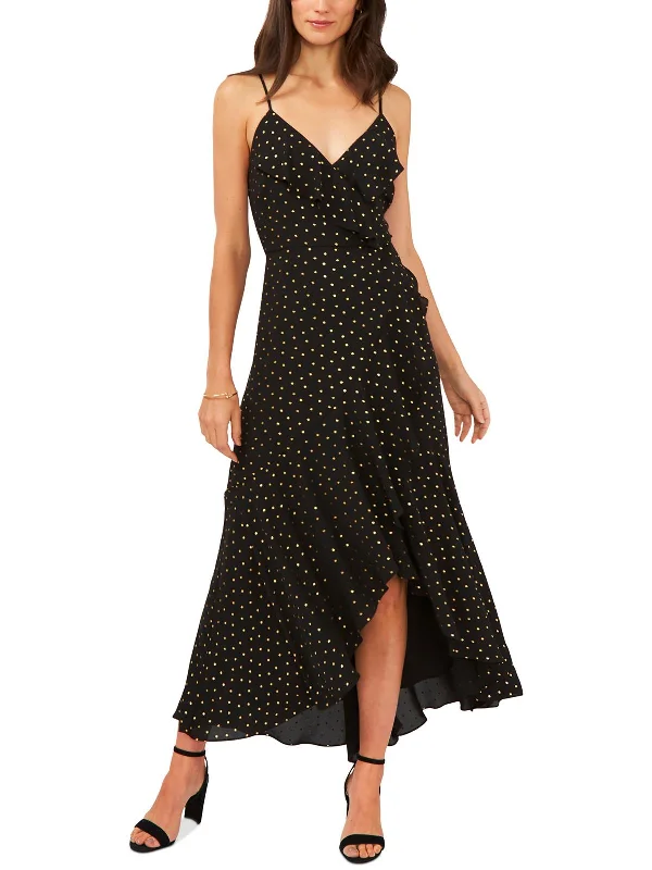 Womens Printed Long Maxi Dress