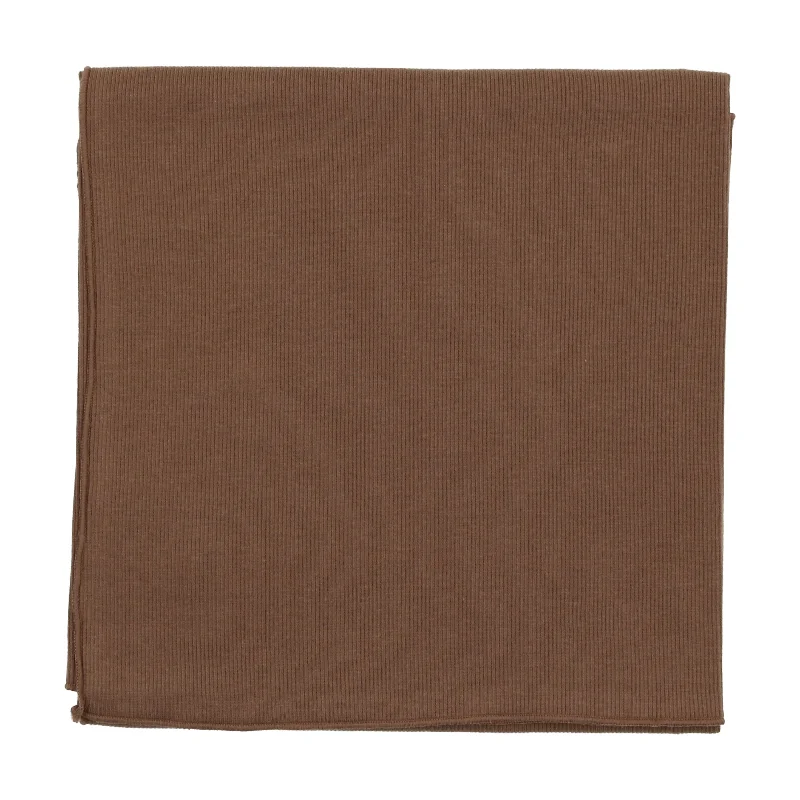 Lil Legs Ribbed Blanket - Camel