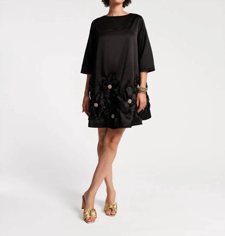 Edie Mini Dress In Black