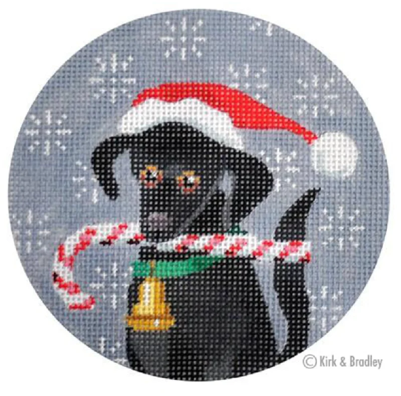 KB246 Christmas Black Lab