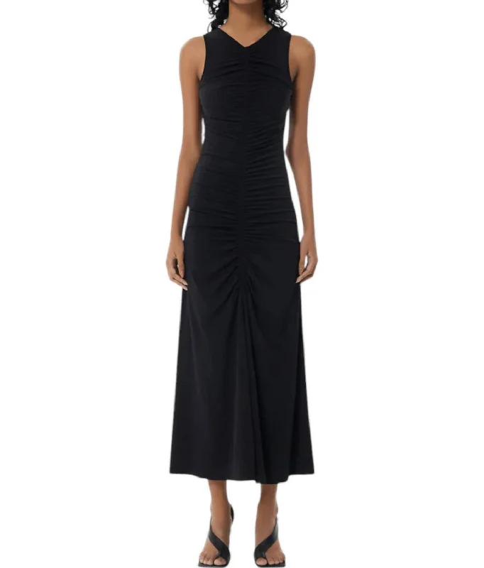 Alsina Mich Midi Dress In Black