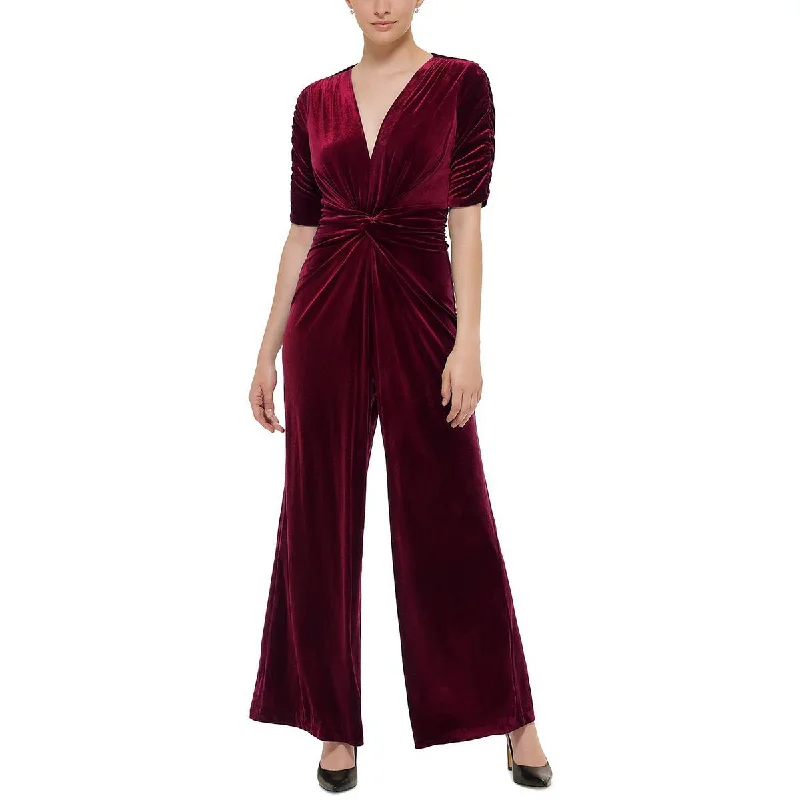 Vince Camuto Womens Knot-Front  Jumpsuit