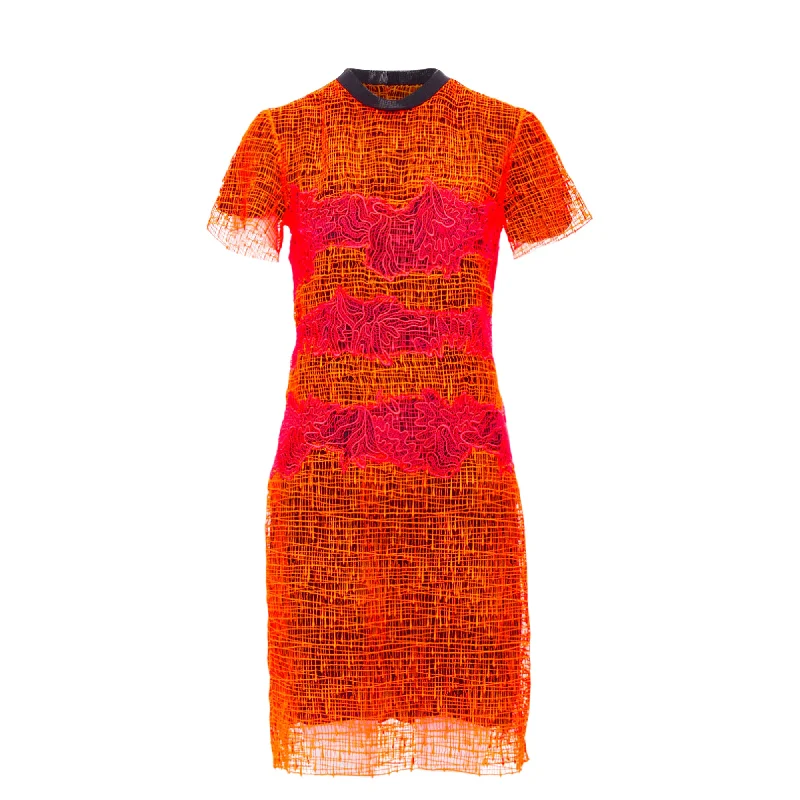 Proenza Schouler Lace Silk Lined Mini Dress