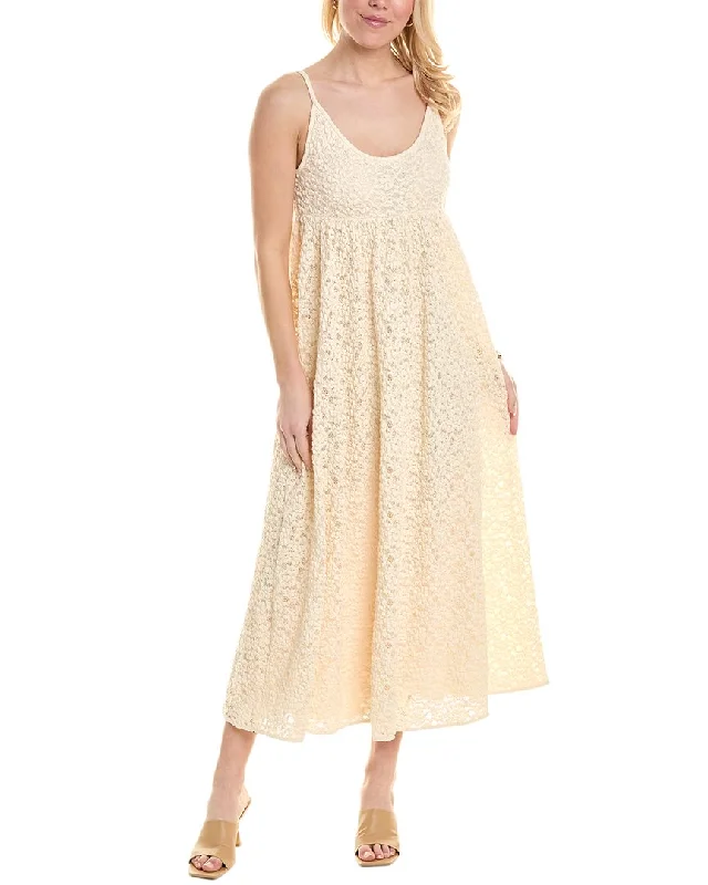 Rebecca Taylor Lace Tank Maxi Dress