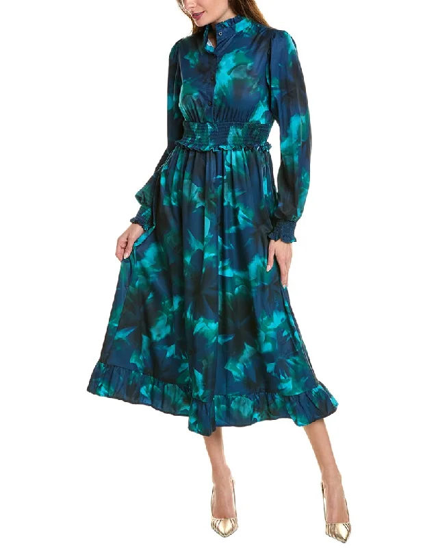 IPPONELLI Printed Midi Dress