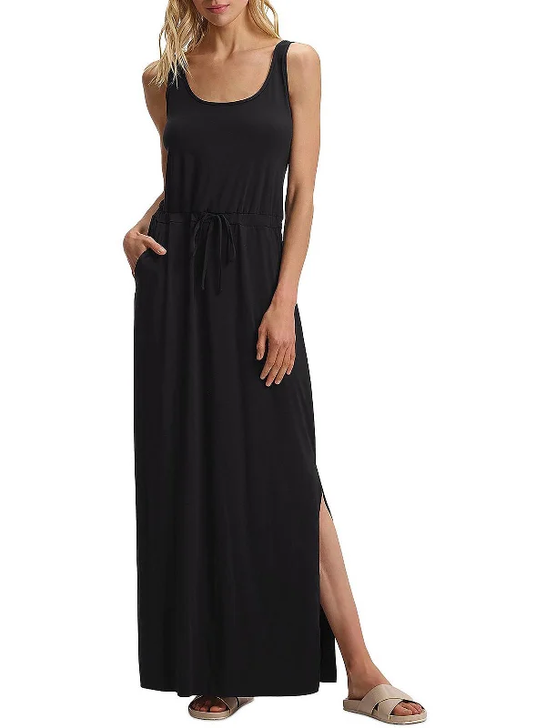 Womens Sleeveless Long Maxi Dress