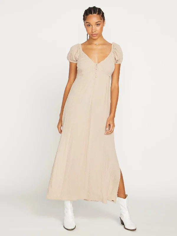 Moonblast Maxi Dress - Taupe