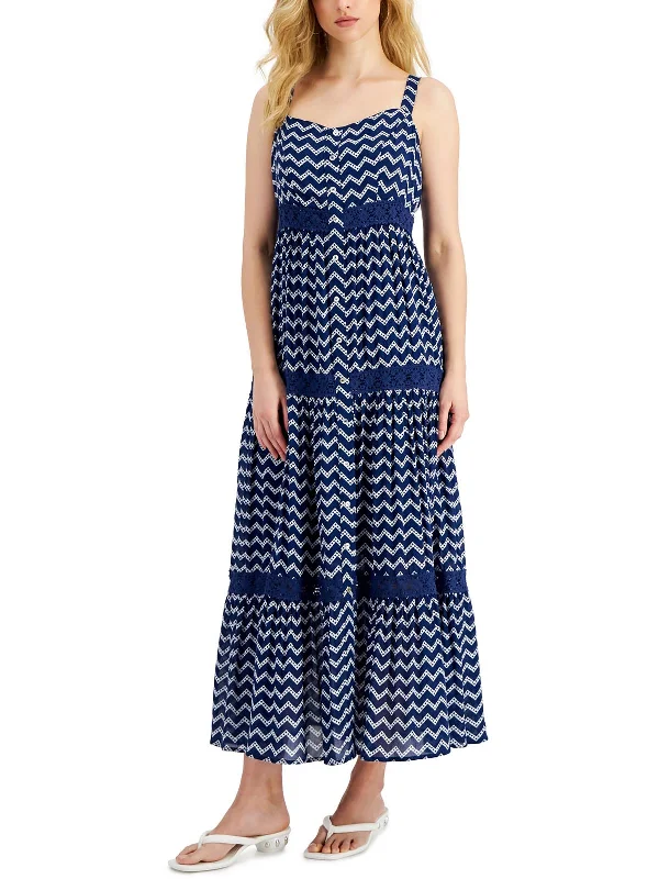 Womens Tiered Maxi Sundress