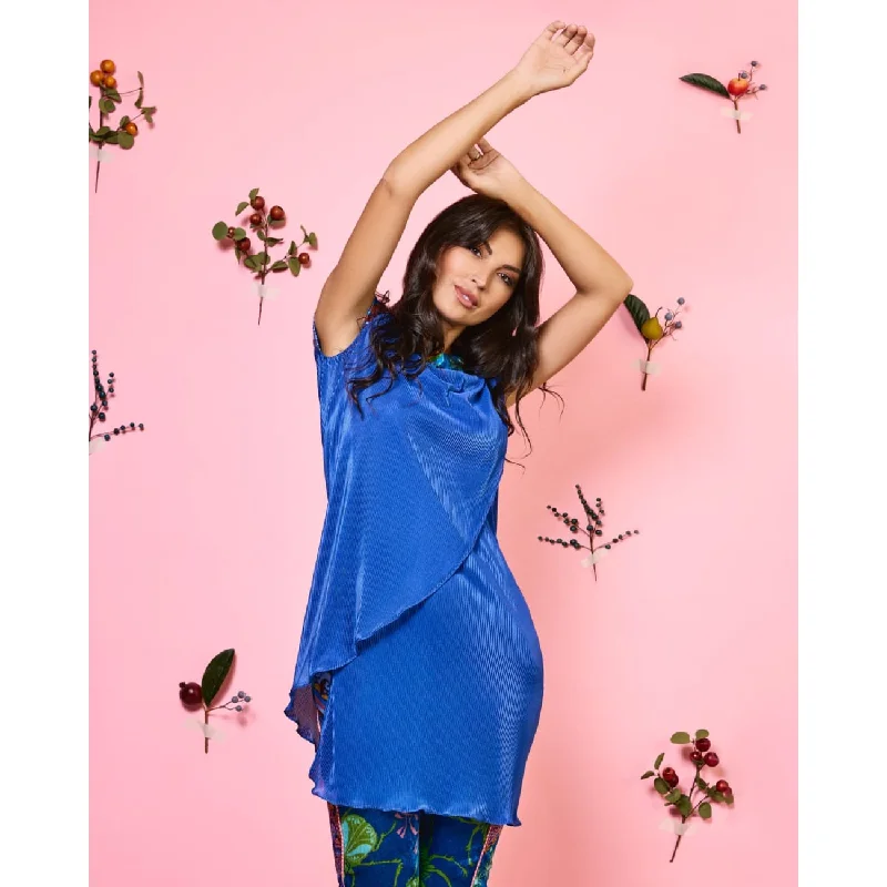 Iris Tunic Blue Top