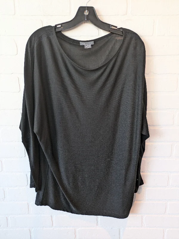 Top Long Sleeve Basic By Vince In Black, Size: M