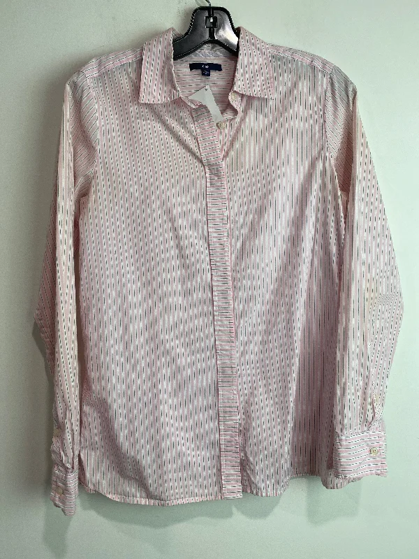 Top Long Sleeve By Gap In Pink, Size: M