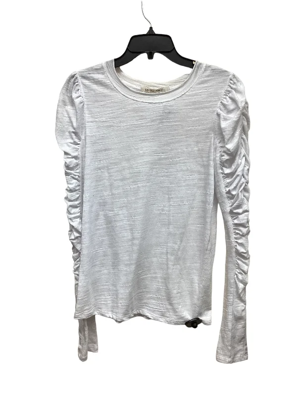 Top Long Sleeve By We The Free In White, Size: M